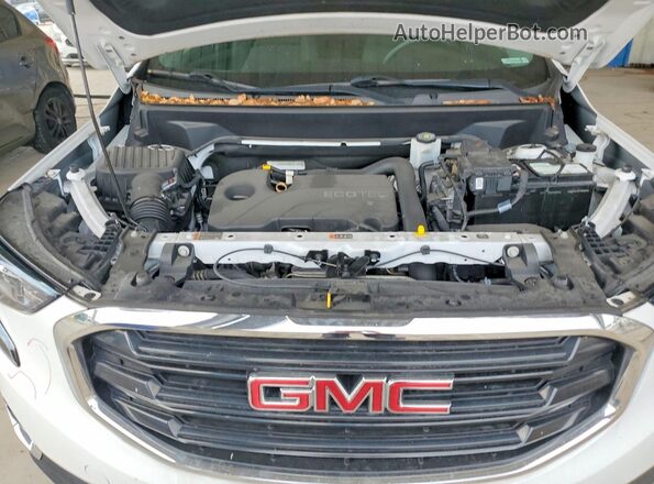 3GKALMEV9ML315464 2021 GMC TERRAIN White Շարժիչի բաժամունքի տեսք