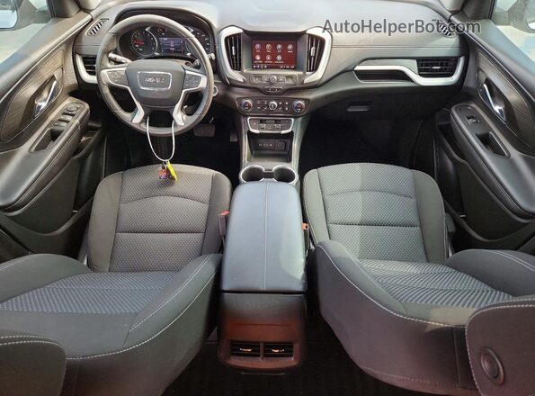 3GKALMEV9NL122748 2022 GMC TERRAIN White წინა პანელის ხედი