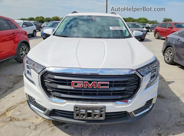 3GKALMEV9NL122748 2022 GMC TERRAIN White წინა ხედი