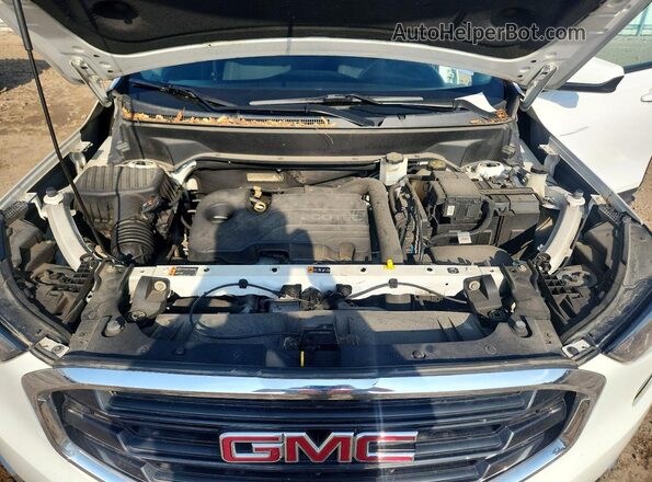 3GKALMEVXJL273947 2018 GMC TERRAIN Белый Вид задней части салона