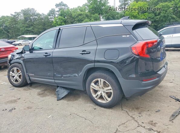 3GKALMEVXKL140963 2019 GMC TERRAIN Black Trasero izquierdo