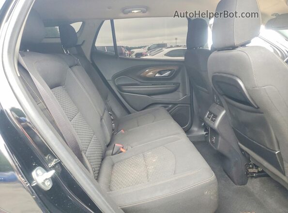 3GKALMEVXKL140963 2019 GMC TERRAIN Black Vista de los asientos traseros