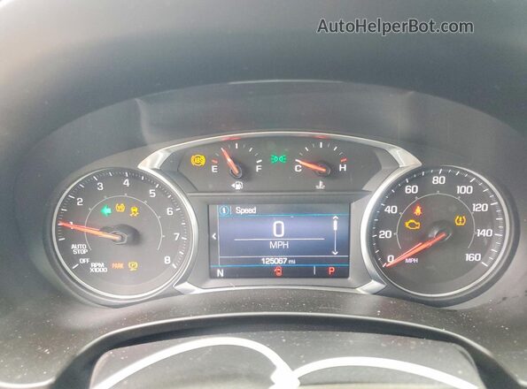 3GKALMEVXKL140963 2019 GMC TERRAIN Black Vista del cuadro de instrumentos