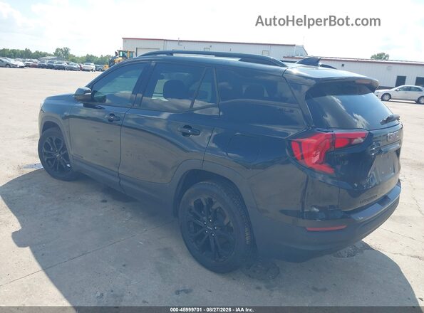 3GKALMEVXKL156922 2019 GMC TERRAIN Черный Задняя левая четверть