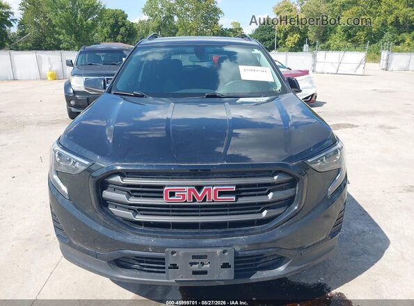 3GKALMEVXKL156922 2019 GMC TERRAIN Черный Вид щитка приборов