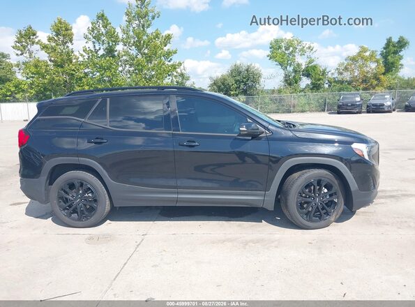 3GKALMEVXKL156922 2019 GMC TERRAIN Черный Вид задней части салона