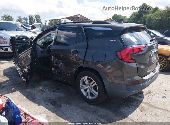 3GKALMEVXKL336370 2019 GMC TERRAIN Pewter Rear left