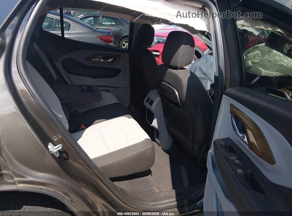 3GKALMEVXKL336370 2019 GMC TERRAIN Pewter VIN sticker view
