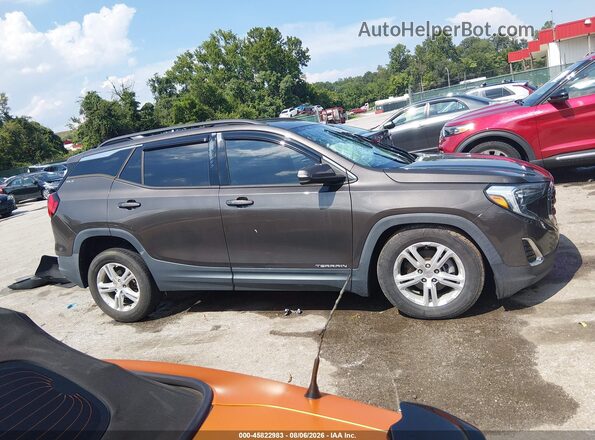 3GKALMEVXKL336370 2019 GMC TERRAIN Pewter 360 interior view