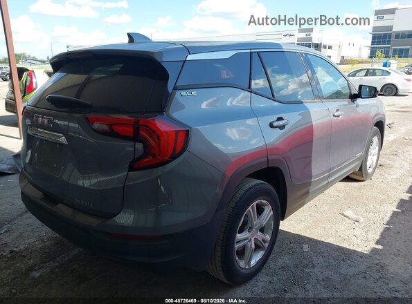 3GKALMEVXLL132833 2020 GMC TERRAIN Gray Вид спереду