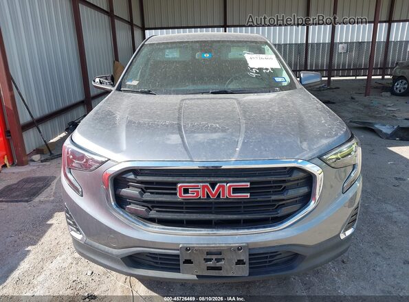 3GKALMEVXLL132833 2020 GMC TERRAIN Gray Вид щитка приладів
