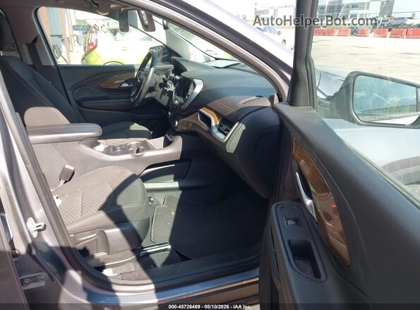 3GKALMEVXLL132833 2020 GMC TERRAIN Gray Вид салону спереду