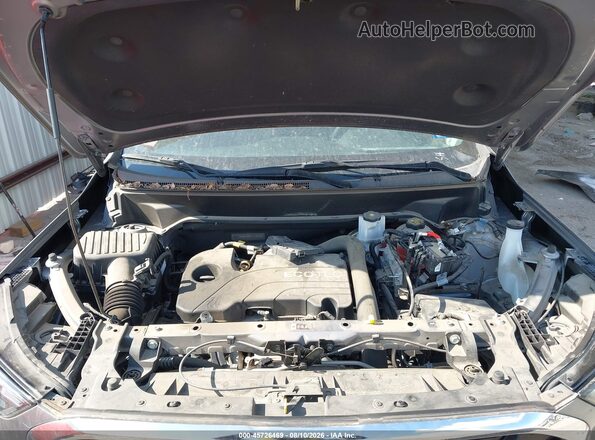 3GKALMEVXLL132833 2020 GMC TERRAIN Gray Вид ззаду