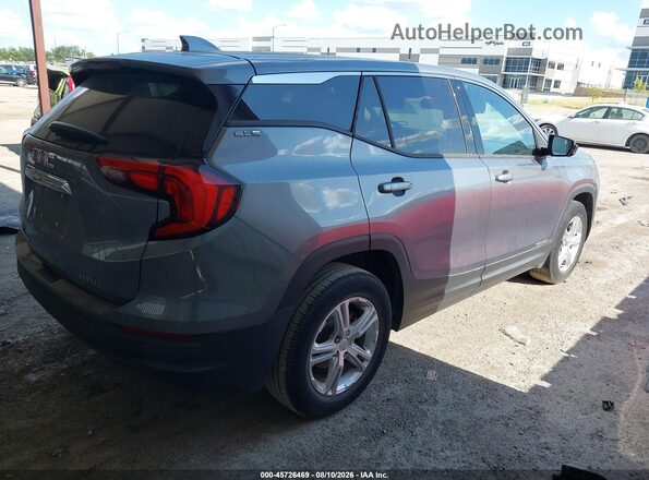 3GKALMEVXLL132833 2020 GMC TERRAIN Gray Задня права чверть