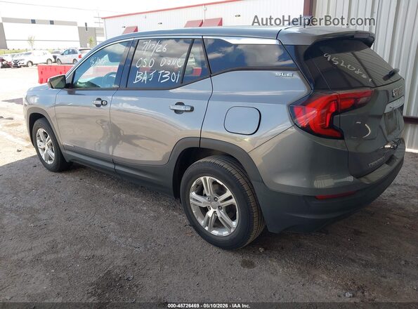 3GKALMEVXLL132833 2020 GMC TERRAIN Gray Задня ліва чверть