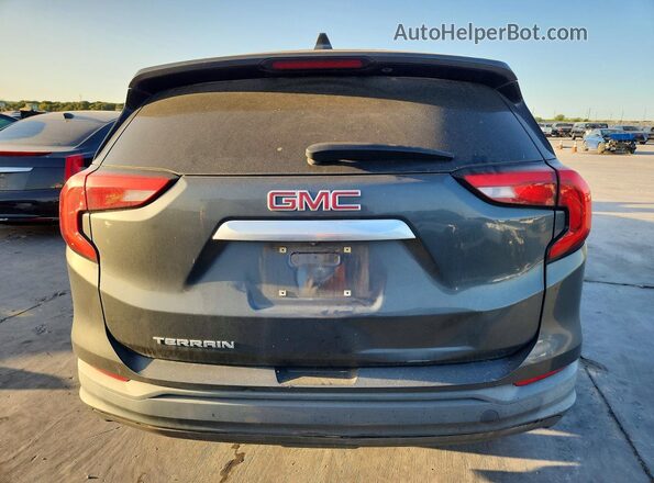 3GKALMEVXLL142651 2020 GMC TERRAIN Gray Rear view