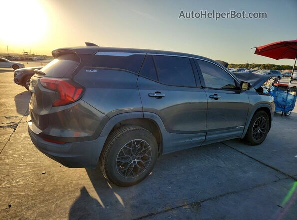 3GKALMEVXLL142651 2020 GMC TERRAIN Gray Rear right