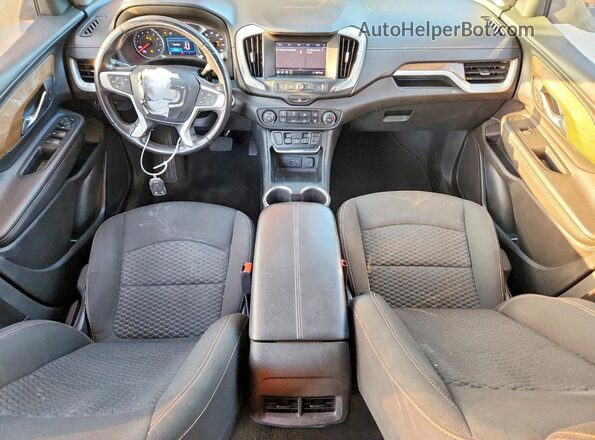 3GKALMEVXLL142651 2020 GMC TERRAIN Gray Dashboard view