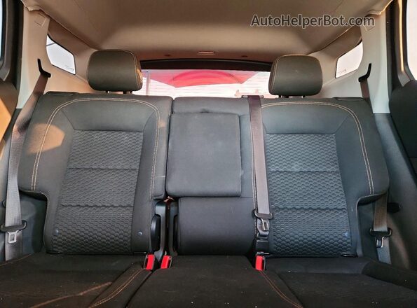 3GKALMEVXLL142651 2020 GMC TERRAIN Gray Rear seats view