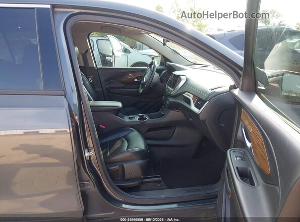 3GKALMEVXLL219874 2020 GMC TERRAIN Gray Widok wnętrza z przodu