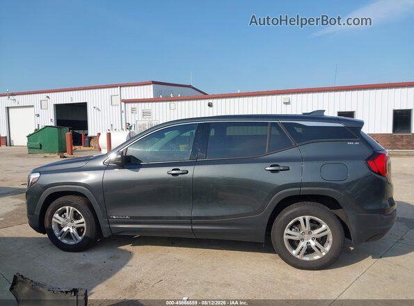3GKALMEVXLL219874 2020 GMC TERRAIN Gray Widok wnętrza 360 stopni