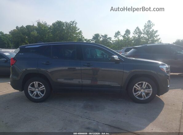 3GKALMEVXLL219874 2020 GMC TERRAIN Gray Widok wnętrza z tyłu