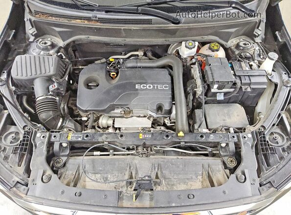 3GKALMEVXLL225982 2020 GMC TERRAIN Black Вид підкапотного простору