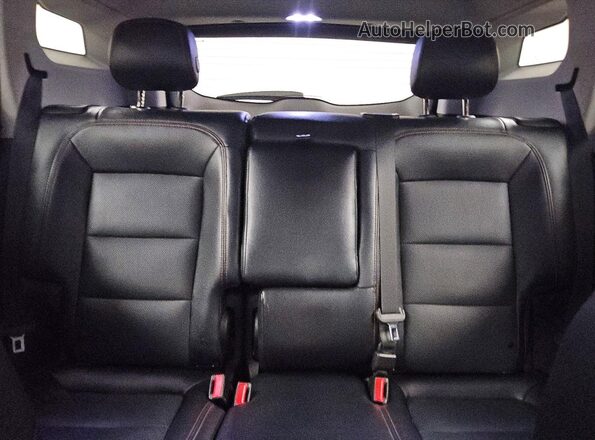 3GKALMEVXLL225982 2020 GMC TERRAIN Black Вид задніх сидінь