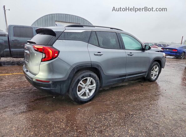 3GKALMEVXLL256648 2020 GMC TERRAIN Gray უკანა მარჯვენა