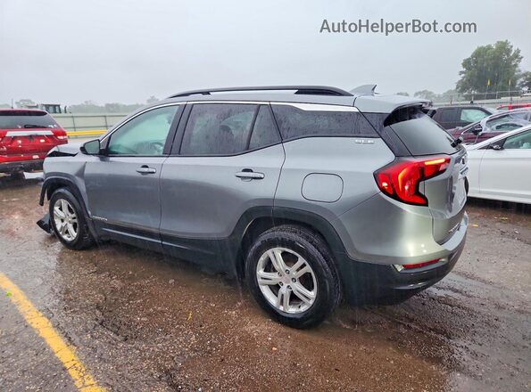 3GKALMEVXLL256648 2020 GMC TERRAIN Gray უკანა მარცხენა