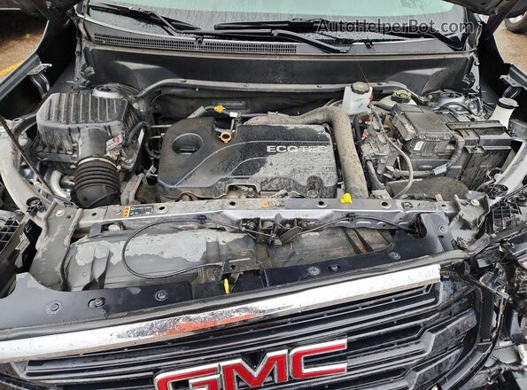 3GKALMEVXLL256648 2020 GMC TERRAIN Gray ძრავის განყოფილების ხედი