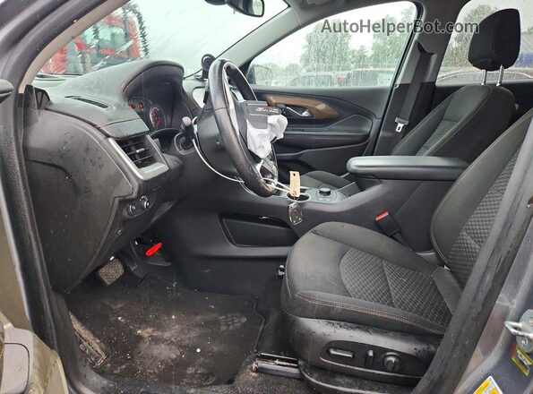 3GKALMEVXLL256648 2020 GMC TERRAIN Gray წინა სალონის ხედი