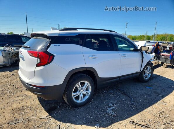3GKALMEVXML346416 2021 GMC TERRAIN White უკანა მარჯვენა