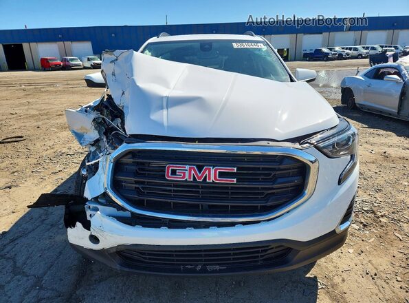 3GKALMEVXML346416 2021 GMC TERRAIN White წინა ხედი