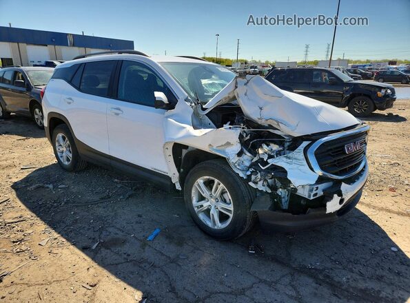 3GKALMEVXML346416 2021 GMC TERRAIN White წინა მარჯვენა