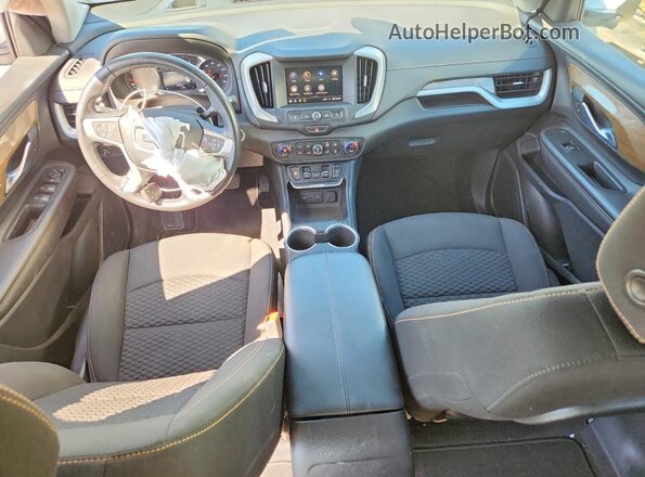 3GKALMEVXML346416 2021 GMC TERRAIN White წინა პანელის ხედი