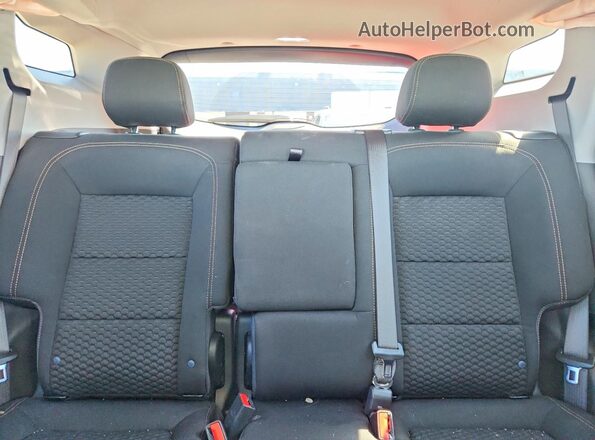 3GKALMEVXML346416 2021 GMC TERRAIN White უკანა სავარძლების ხედი