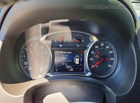 3GKALMEVXML346416 2021 GMC TERRAIN White ხელსაწყოთა პანელის ხედი