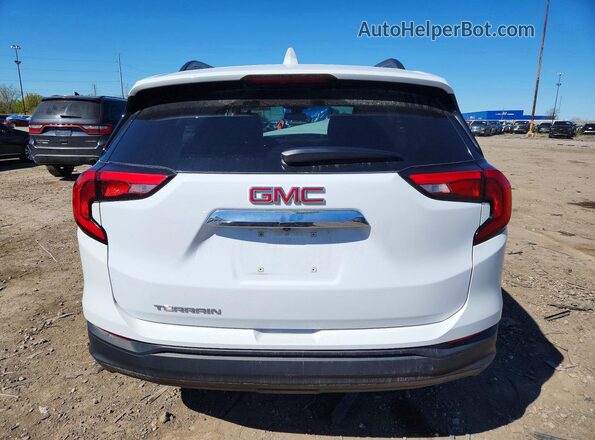 3GKALMEVXML346416 2021 GMC TERRAIN White უკანა ხედი