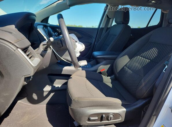 3GKALMEVXML346416 2021 GMC TERRAIN White წინა სალონის ხედი