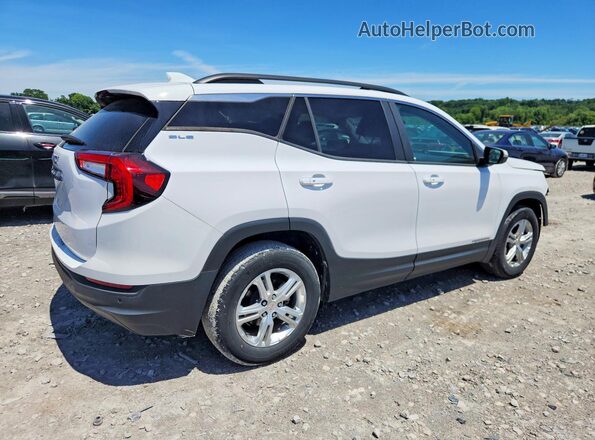 3GKALMEVXNL207470 2022 GMC TERRAIN Белый Задняя правая четверть