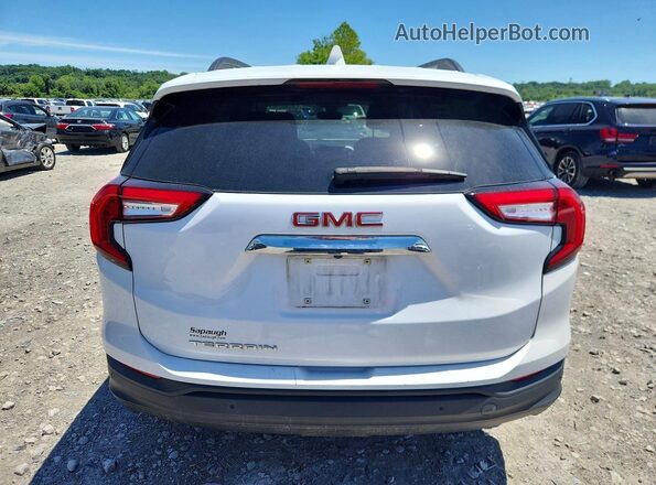 3GKALMEVXNL207470 2022 GMC TERRAIN Белый Вид сзади