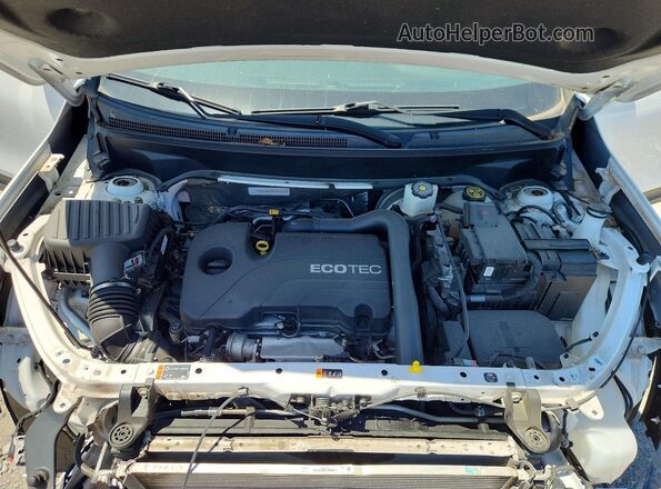 3GKALMEVXNL207470 2022 GMC TERRAIN Белый Вид подкапотного пространства