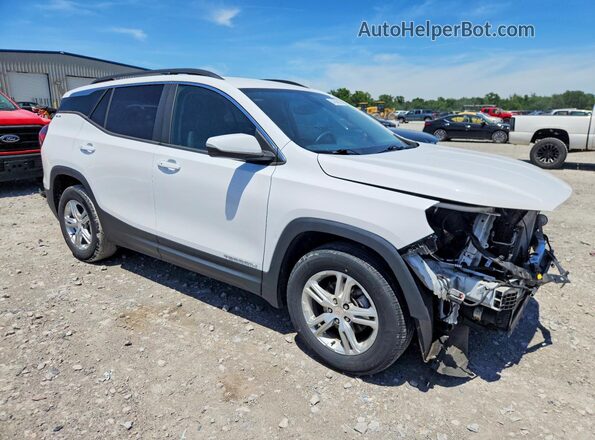 3GKALMEVXNL207470 2022 GMC TERRAIN Белый Передняя правая четверть