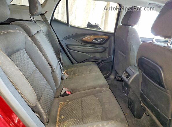 3GKALMEX1JL145713 2018 GMC TERRAIN Red Вид задньої частини салону