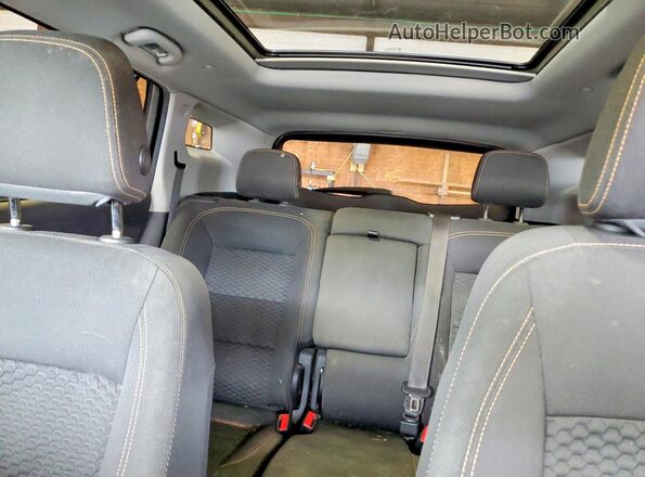 3GKALMEX1JL145713 2018 GMC TERRAIN Red Вид задніх сидінь