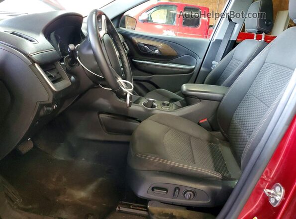 3GKALMEX1JL145713 2018 GMC TERRAIN Red Вид салону спереду