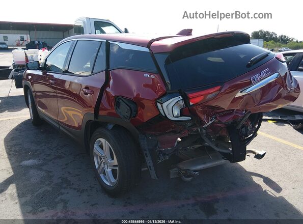 3GKALMEX1JL199304 2018 GMC TERRAIN Red უკანა მარცხენა