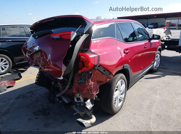 3GKALMEX1JL199304 2018 GMC TERRAIN Red უკანა მარჯვენა