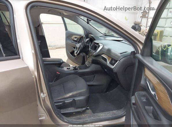 3GKALMEX2JL124188 2018 GMC TERRAIN Gold Вид салону спереду